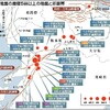 (熊本地震異例の展開震度度震源域拡大 - 西日本新聞から)