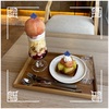 🚩外食日記(1642)    宮崎  「FRUITS BUTTER POT (フルーツバターポット)」②より、【桃パフェ🍑(土曜・日曜数量限定)】【ピーチメロン🍑🍈】‼️🌐宮崎市神宮🌐