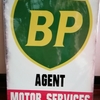 BP AGENT MOTOR SERVICES SIGN