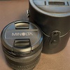 ミノルタ　85mm　1.4G　買いました。