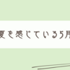 暑くてぐったりしてたら1日が終わっていく。