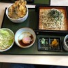 高崎で蕎麦とイカ天丼を食す