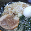 4月29日（土）昼食のラーメンと、本日も盛況な焼鳥店。