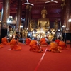 ナイトマーケット沿いにあるお寺 - ワット・マイ（Wat Mai Monastery） - （ルアンパバーン・ラオス）