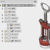 ウイングタイプのワインオープナーをFusio360で、モデリングする。その7：部品を分割する