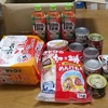 姉から食料品差し入れ