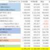 投資成績公開　2022年8月17日時点