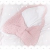 【かぎ針編み】リボンバッグを作った話🎀