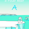 a polar bear : A