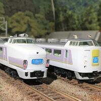 JR 485系特急電車(ひたち)基本セットB 品番：98317 鉄道模型 TOMIX