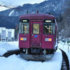 故郷では大雪――だからこそ長良川鉄道