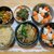 トウモロコシごはん(新規作成)。 カボチャ煮。寄せ鍋 (11日目)。無農薬人参10kg届く。