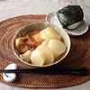 煮物、おにぎり。