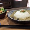 茄子とシメジのグリーンカレー