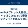 Xiaomiのタブレット大幅値上げ、やっぱりvega osで安価Fireタブレットを出して欲しいね