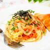 ♪辛子明太イカスパゲッティ＆トマトと豆腐のイタリアンサラダ