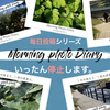 「Morning Photo Diary」ストップします！！