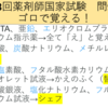 第98回薬剤師国家試験　問96をゴロで覚える