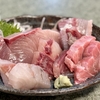 東京 船堀 食事処「喜界」 立方体の刺し盛り