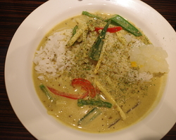 泉区泉中央・Coco壱番屋で「グリーンスパイスカレー」//抜けるような辛さが爽やか