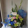 乃木坂さんへの握手会へのお花や　お届けのお花たち