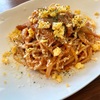 【45点】卵そぼろとナポリタン風パスタ