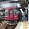 美濃太田を でる 長良川鉄道の 列車