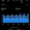 1月11日。日勤前にファルトレク。トータル17.2km。