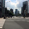 0550 起床　気分快　晴　風景が、もとに戻りつつあるかな。東京都心「６月１位の記録的暑さ」！