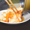 鶏むね肉のレモンキャベツ蒸し定食｜約360円