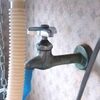 洗面所　水栓交換　2箇所　洗面台と洗濯機用水栓