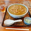 誉田のそば処中村で、カレー南蛮の大盛を食べました。