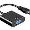 USB3.0 VGA 変換アダプタ USB to VGA変換ケーブル USB VGA アダプタ USB マルチディスプレイアダプタ ドライブ不要 プロジェクター PC HDTV 用 PC DVD HDTV用 1080P 設定不要 Windows 10/8.1/8/7/XPなど対応 USB2.0も対応 USB3.0 to VGA変換アダプター(ブラック)