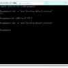 WindowsでEncoding.default_externalをUTF-8にするには