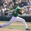 【MLB】藤浪、喪章を付けての登板を拒否されマウンドに横田の名前を刻み無失点で降板