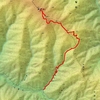 恵那山　黒井沢登山口