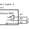 Arduino　C meter 2 充電時間計測のCメータ　to measure charging time( time constant ) by using the internal resister of Arduino　1/3