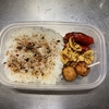 地元の米を使った弁当