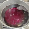 赤紫蘇ジュースを作ってみた