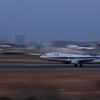 飛行機(ANA)離陸｜並走の重なり
