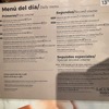 スペインのランチMenú del díaってどんな感じ？