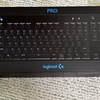 Logicool G PRO ゲーミングキーボード テンキーレス G-PKB-002CKを買いました