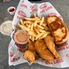 長男とCane's に行きました