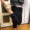 自転車乗りながら太腿のストレッチ！