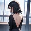 back view, from back (後ろから) by Animagine XL 3.1