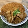 【上里SA（上り）】姫軒：姫豚ミックス丼・・・ソースカツも姫豚のタレ焼きも美味しい