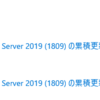 2025年6月のWindows Update（Windows Server）