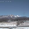 大泉町は雪景色