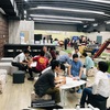 八尾で100人ワークショップ〜グラフィックファシリテーションチームの事前mtg