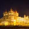 マイソール宮殿のライトアップ｜南インド旅行 18